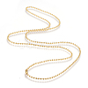 304 Stainless Steel Ball Chain Necklace LS-MAK-R012-01G-2