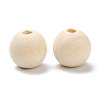 Natural Unfinished Wood Beads WOOD-XCP0001-19G-2