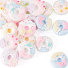 20Pcs Opaque Resin Decoden Cabochons RESI-TADJ0001-20-2
