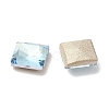 Glass Rhinestone Cabochons RGLA-P037-06A-D-3