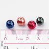 Mixed Glass Pearl Round Beads X-HYC003-4