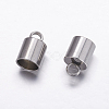 Tarnish Resistant 304 Stainless Steel Cord Ends STAS-P161-06-6mm-1