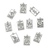 40Pcs 20 Styles Tibetan Style Zinc Alloy Pendants FIND-CJC0004-36-8