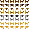 120Pcs 4 Colors Tibetan Style Beads FIND-PA0001-19-7