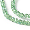 Electroplate Glass Beads Strands EGLA-R048-2mm-10-4