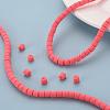 Polymer Clay Bead Strands CLAY-T001-C21-7