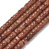 Synthetic Goldstone Heishi Beads Strands G-A299-A03-01-3