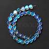 Transparent Glass Beads Strand GLAA-F112-03G-3