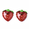 Spray Painted Resin Cabochons CRES-Q215-012-2
