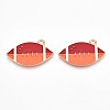 Alloy Enamel Pendants ENAM-T022-17-1