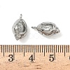 Ocean Style Brass Micro Pave Cubic Zirconia Pendants KK-A280-01B-P-3