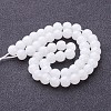Imitation Jade Glass Beads Strands X-GMR6mmC26-3