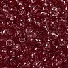 Transparent Colours Glass Round Beads SEED-F006-05A-04-3