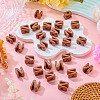 Opaque Acrylic European Beads OACR-TAC0019-006N-5