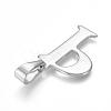 Tarnish Resistant 304 Stainless Steel Pendants STAS-F106-95P-P-2