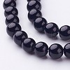 Natural Mashan Jade Round Beads Strands X-G-D263-8mm-XS32-2