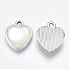 UV Plating Acrylic Pendants X-OACR-T005-65P-2