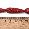 Synthetic Coral Carved Beads Strands CORA-C003-09A-02-8