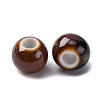 Bright Glazed Porcelain Beads PORC-D300-A04-3