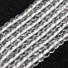 Natural Quartz Crystal Beads Strands X-G-D840-61-4mm-1
