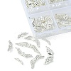 80Pcs 6 Style Alloy Beads Sets FIND-FS0001-94-3