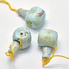 Natural Gemstone 3 Hole Guru Beads G-K208-02-A-19-3