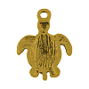 Tibetan Style Alloy Sea Turtle Pendants TIBEP-22101-AG-LF-2
