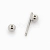 Tarnish Resistant 316L Surgical Stainless Steel Tongue Rings AJEW-P002-02-3