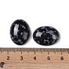 Natural Snowflake Obsidian Cabochons G-B080-01A-23-3