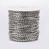 Tarnish Resistant 304 Stainless Steel Cuban Link Chains CHS-H009-14P-2