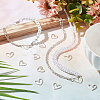 20Pcs Brass Linking Rings KK-BC0011-91-5