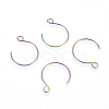 Ion Plating(IP) 304 Stainless Steel Earring Hooks STAS-L216-02A-M-1