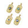 Natural Shell Pendants KK-M234-01G-1