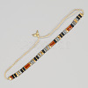Vintage Ethnic Style Adjustable Glass Tila Beaded Handmade Slider Bracelets for Women ZN9527-8-1
