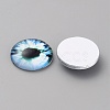 Glass Cabochons LS-GLAA-WH0033-75F-10-2