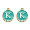 Golden Plated Alloy Enamel Charms LS-ENAM-Q437-15K-1