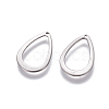 Tarnish Resistant 304 Stainless Steel Open Pendants STAS-L234-085P-2