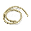 Synthetic Lava Rock Dyed Beads Strands G-H311-08A-01-3