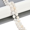 Natural White Moonstone Beads Strands G-G182-B09-05-1