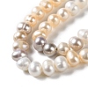 Natural Cultured Freshwater Pearl Beads Strands PEAR-E018-85-3