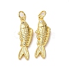Brass Micro Pave Cubic Zirconia Pendants KK-A271-03F-G-1