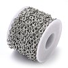 Brass Textured Twist Link Chains CHC-H116-05P-2