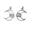 Natural Green Aventurine Pendants G-F639-07A-1