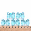 Transparent Acrylic Pendants TACR-T024-02BB-946-4