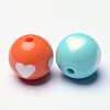 Opaque Acrylic Beads YPL454-2