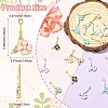 10Pcs Rack Plating Alloy Rhinestone Pendants FIND-YW0008-91A-3