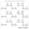 Mixed Styles Acrylic Beads OACR-CJ0002-02-8