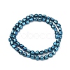 Electroplated Synthetic Non-magnetic Hematite Beads Strands G-C024-01D-2
