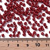 Baking Paint Glass Seed Beads SEED-S001-K14-3