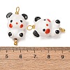 Handmade Porcelain Pendants PR-CBA8966-15G-2